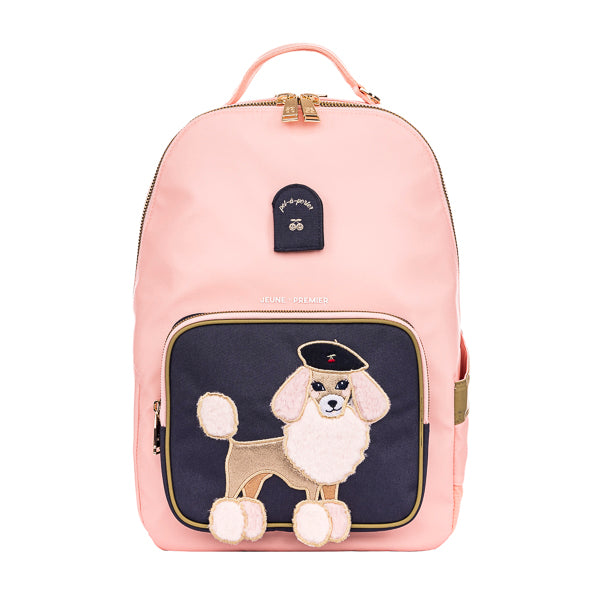 Trendy backpack for children from 6 years. The Jeune Premier Pet-à-Porter New Bobbie is a rework of the classic Bobbie model.