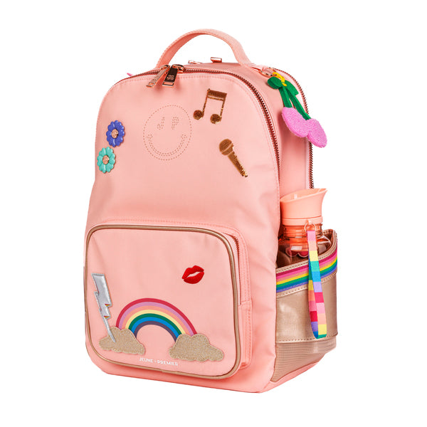 Trendy backpack for girls from the first year of primary school onwards. The New Bobbie Lady Gadget Pink is a rework of the classic Bobbie model.