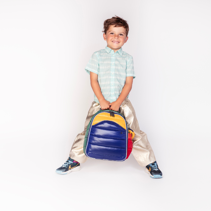 Ergonomic, trendy backpack for toddlers and preschoolers (from 2 years old). If you want your toddler to walk the road to independence, the Ralphie backpack is a key piece.