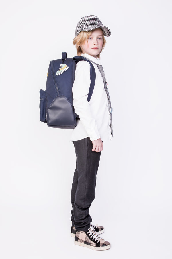 Trendy backpack for boys from 6 years. The New Bobbie Mr. Gadget is a rework of the classic Bobbie model.