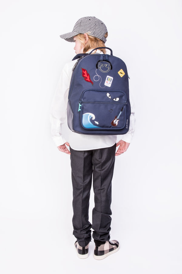 Trendy backpack for boys from 6 years. The New Bobbie Mr. Gadget is a rework of the classic Bobbie model.