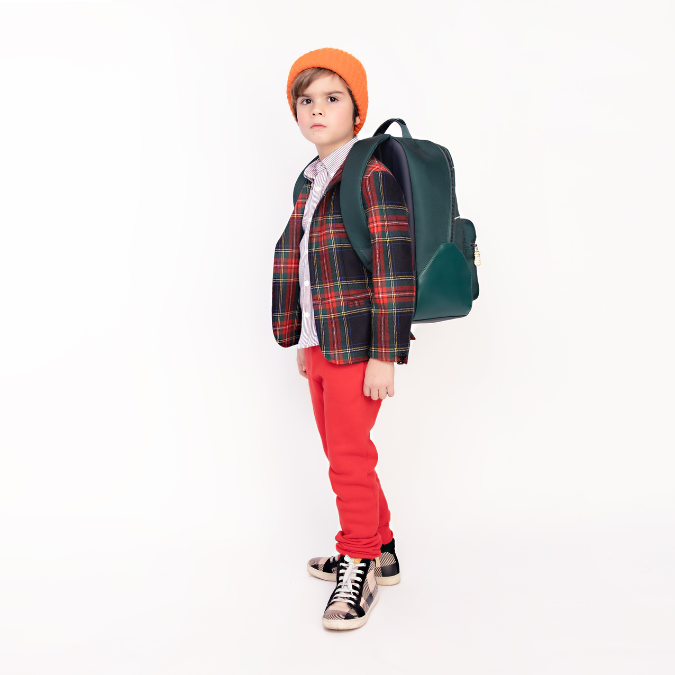 Trendy backpack for children from 6 years. The New Bobbie FC Jeune Premier is a rework of the classic Bobbie model.