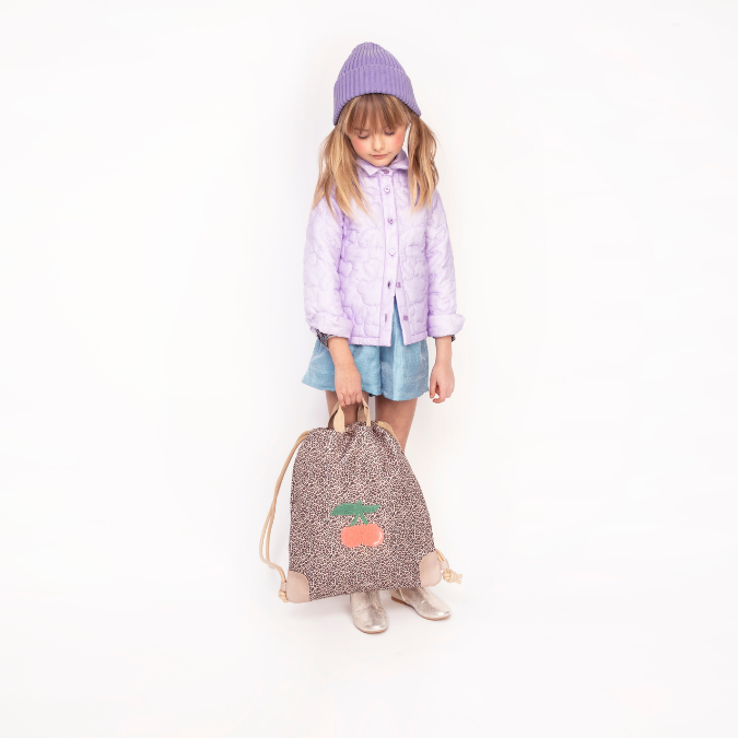 The multifunctional Jeune Premier Leopard Cherry City Bag can be used as a swimming bag, sports bag or fashion accessory, for any age and any occasion!