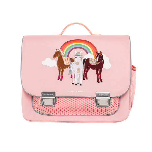 Trendy schoolbag for children from 6 to 8 years old. This Classic Midi Pony is a real back-to-school essential.