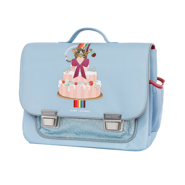 Trendy schoolbag for children from 6 to 8 years old. This Jeune Premier It Bag Midi Cake is a real back-to-school essential.