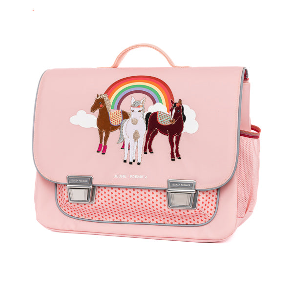 Trendy schoolbag for children from 6 to 8 years old. This Classic Midi Pony is a real back-to-school essential.