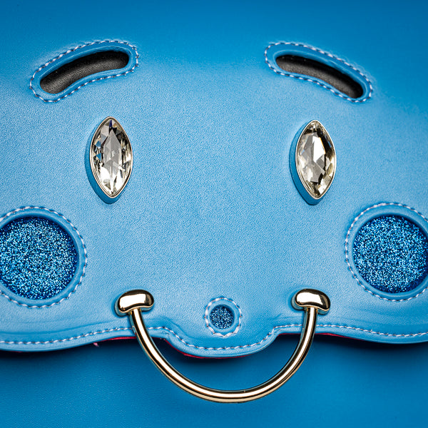 Ergomaxx BFF Blue. Ergonomic, trendy backpack for children from 6 years. Looking for a bag with beauty and brains? The load-bearing system transfers 50% of the weight to the hips.