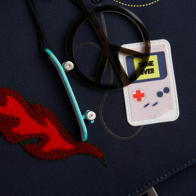 Trendy backpack for boys from 6 years. The New Bobbie Mr. Gadget is a rework of the classic Bobbie model.