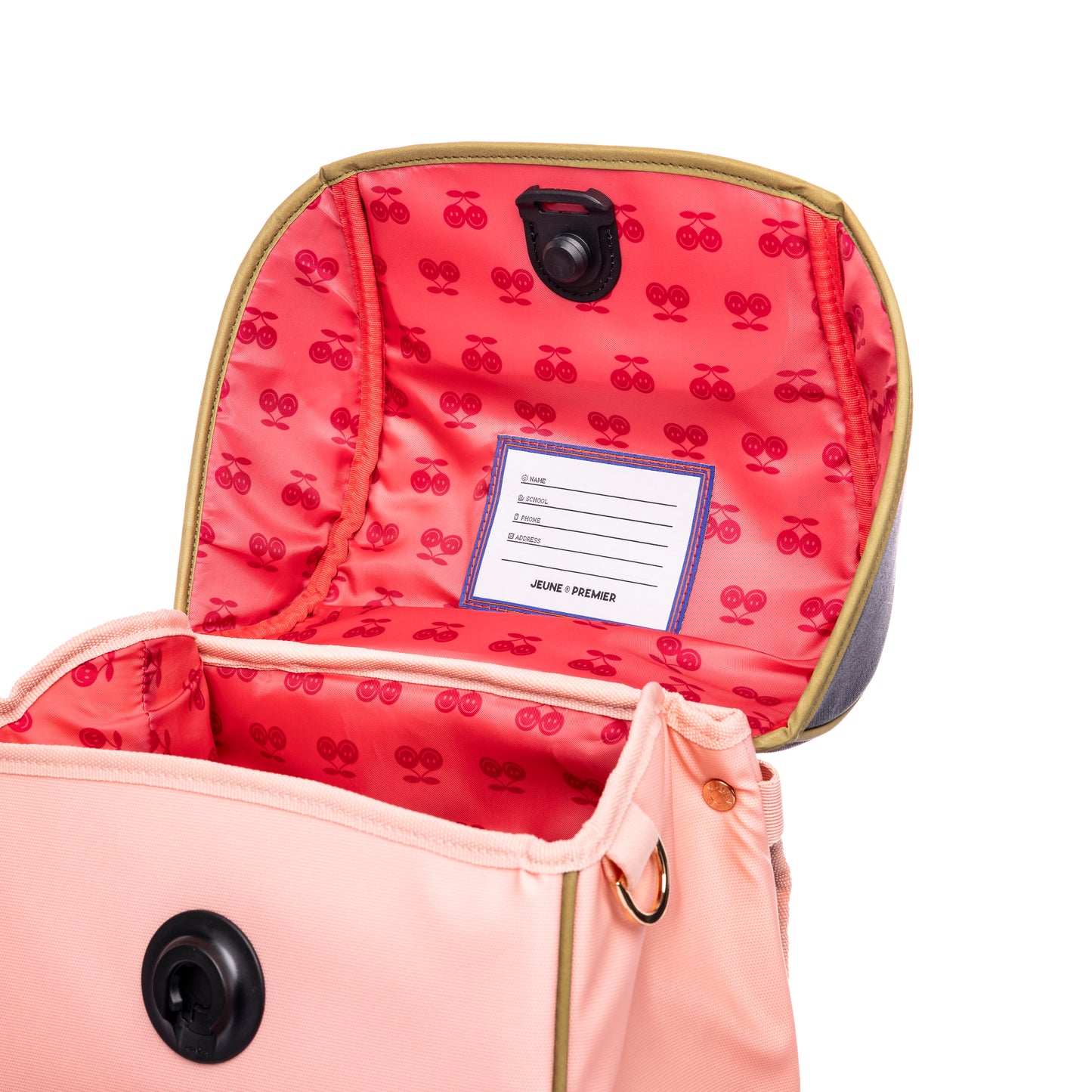 Ergonomic Jeune Premier backpack Pet-à-Porter for children from 6 years. Looking for a bag with beauty and brains? The load-bearing system transfers 50% of the weight to the hips.