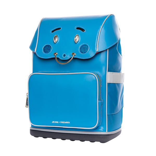 Ergomaxx BFF Blue. Ergonomic, trendy backpack for children from 6 years. Looking for a bag with beauty and brains? The load-bearing system transfers 50% of the weight to the hips.