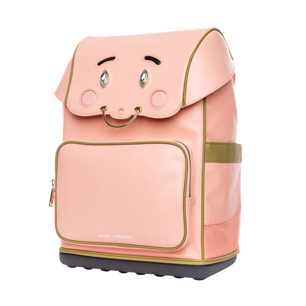 Ergomaxx BFF Pink. Ergonomic, trendy backpack for children from 6 years old. Looking for a bag with beauty and brains? The load-bearing system transfers 50% of the weight to the hips.