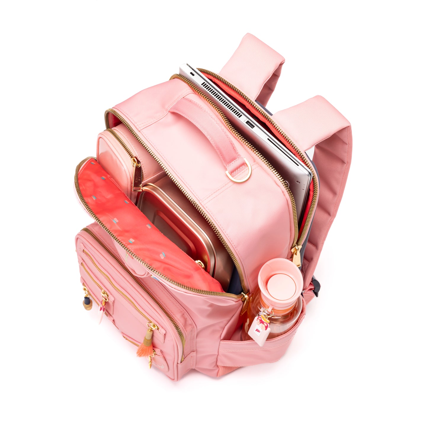 Trendy backpack for children from 6 years. The New Bobbie Love Cherries is a rework of the classic Bobbie model.