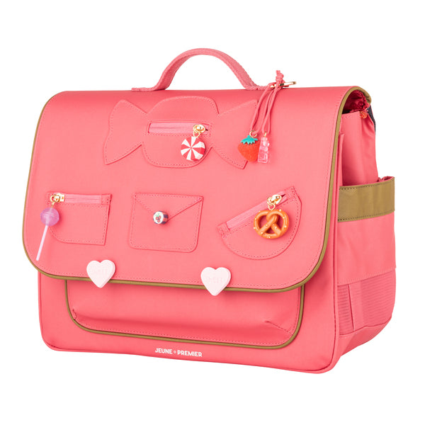 Trendy schoolbag for children from 6 to 8 years old. This Jeune Premier It Bag Midi Candy is a real back-to-school essential.