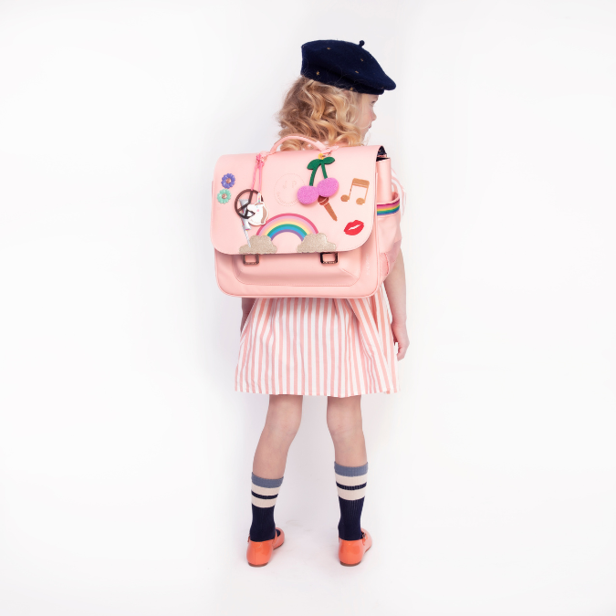 The It Bag Midi schoolbag is a true back-to-school essential. The light pink Lady Gadget Pink design is a bestseller for girls from the first year of primary school.