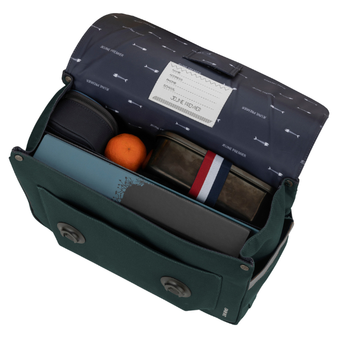 Check out the Jeune Premier bestseller: the It Bag Midi schoolbag, a true back-to-school essential. This high quality schoolbag with dark green FC Jeune Premier design is ideal for boys aged 6 to 8 years.