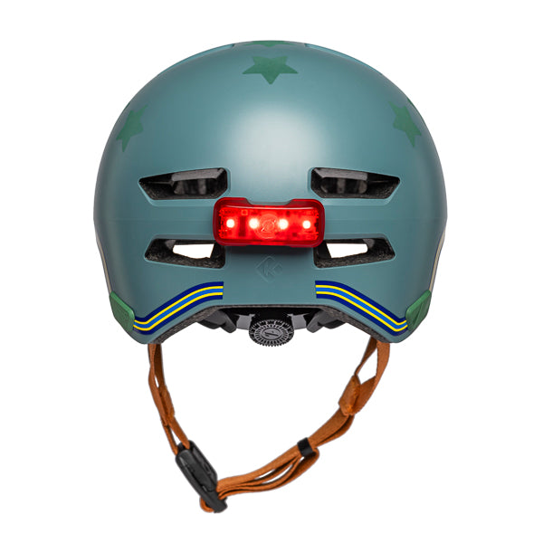 Fashionable Jeune Premier x Lazer bike helmet with KinetiCore technology for kids and teens. A new standard in unequalled safety and fashion is born!