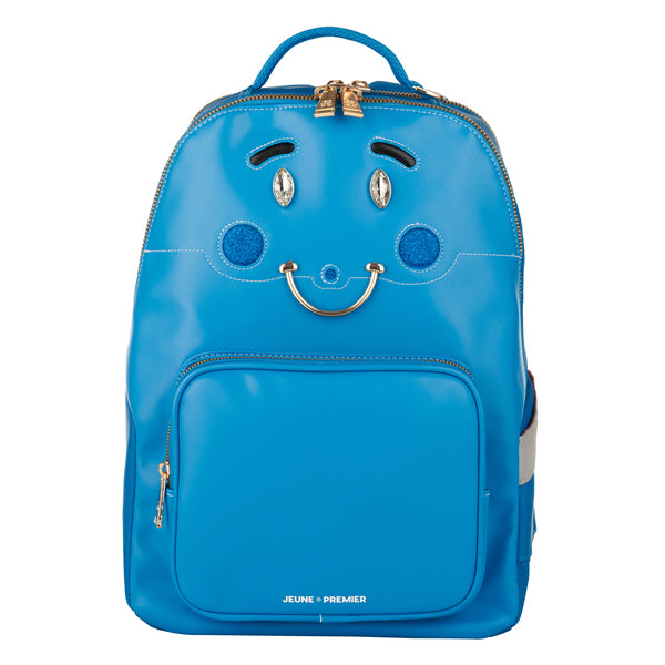 Trendy backpack for children from 6 years. The New Bobbie BFF Blue is a rework of the classic Bobbie model.