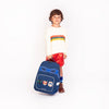 Jeune Premier New Bobbie Supercats ergonomic school backpack for boys, front view