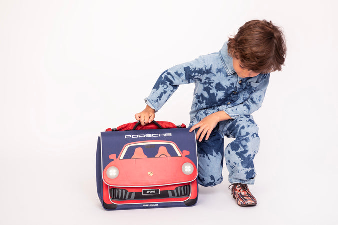 Child with Jeune Premier It Bag Midi Porsche - lifestyle