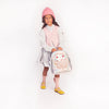 Jeune Premier Backpack Ralphie Magic Elf – ergonomic toddler backpack for girls aged 2–5, pink pastel design, made from recycled materials