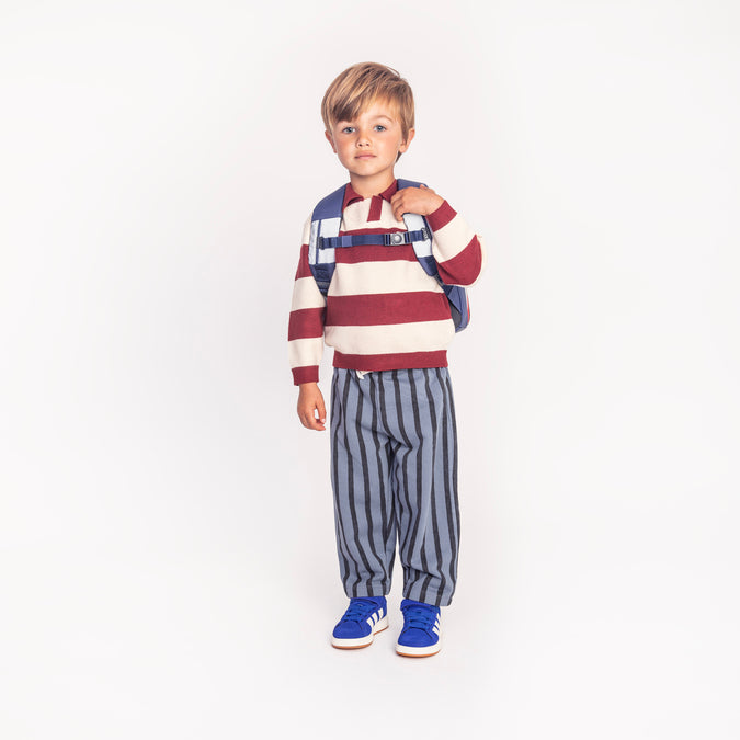 Child with Jeune Premier Ralphie Porsche backpack - lifestyle