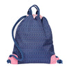 City Bag Disco Dip by Jeune Premier – blue girls’ gym and swim bag with colourful ice cream print