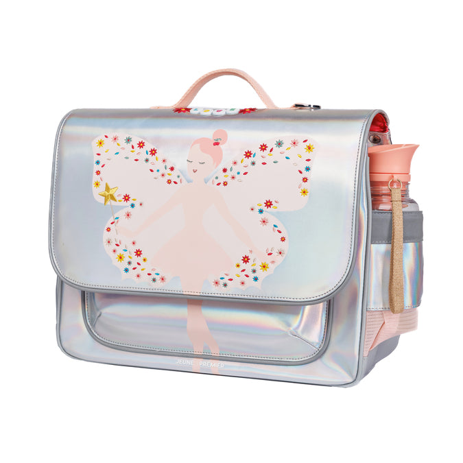 Jeune Premier It Bag Midi Magic Elf – pink ergonomic school bag for girls aged 6–8, made from recycled materials
