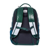 Jeune Premier New Bobbie Puffer Green back view with ergonomic EVA panel and padded shoulder straps