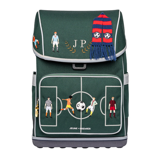 Discover the Ergomaxx, the most ergonomic and durable backpack in the world for boys aged 6 to 10. The dark green FC Jeune Premier design is the all-time bestseller for boys.