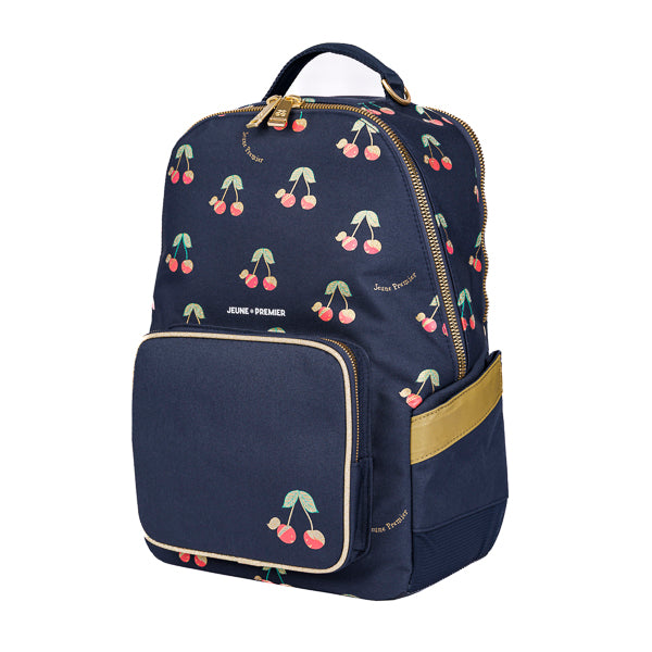 Trendy backpack for children from 6 years. The New Bobbie Love Cherries is a rework of the classic Bobbie model. 