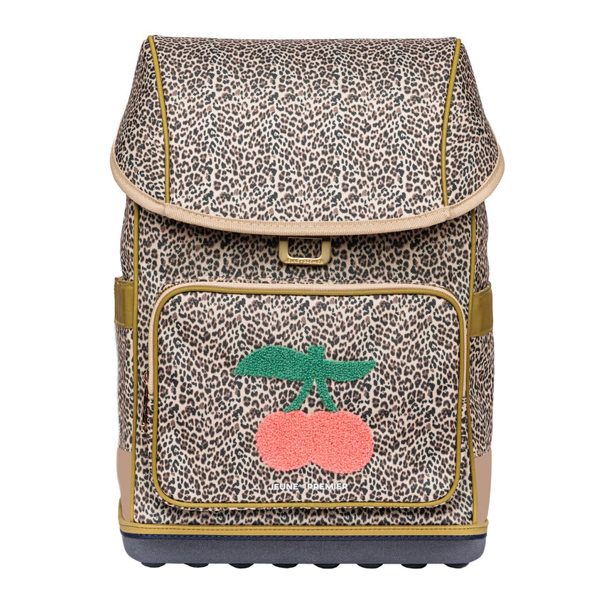 Discover the Ergomaxx Leopard Cherry, the most ergonomic and durable backpack in the world for girls aged 6 to 10. 