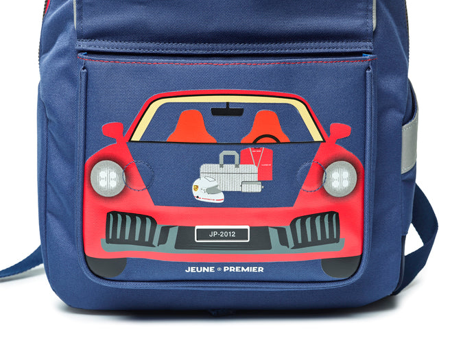 Jeune Premier New Bobbie school backpack Porsche - detail view