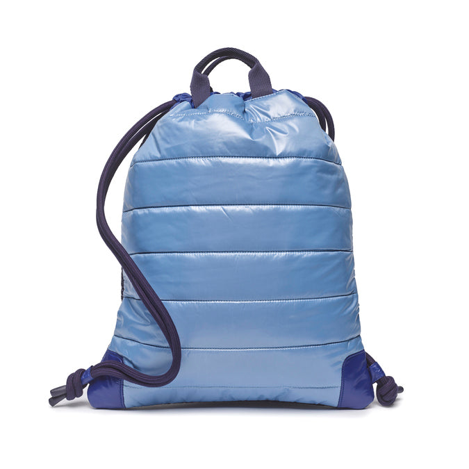 Jeune Premier City Bag Puffer Blue - convertible tote and backpack for kids
