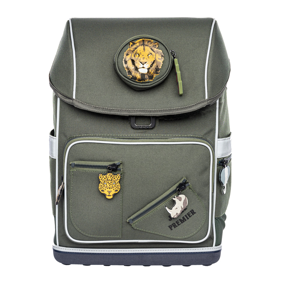 Discover the Ergomaxx, the most ergonomic and durable backpack in the world for boys aged 6 to 10. The khaki Big Five design is the all-time bestseller for boys.