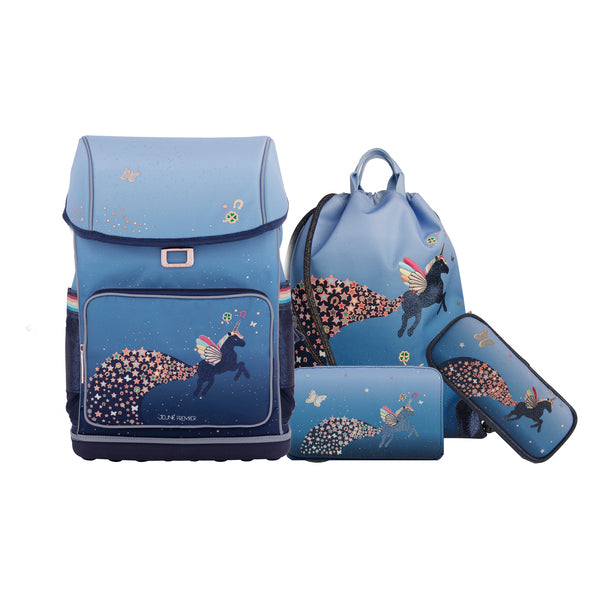 Limited Ergomaxx Set Unicorn Universe with your favourite Ergomaxx and matching City Bag & Pencil Box Filled.