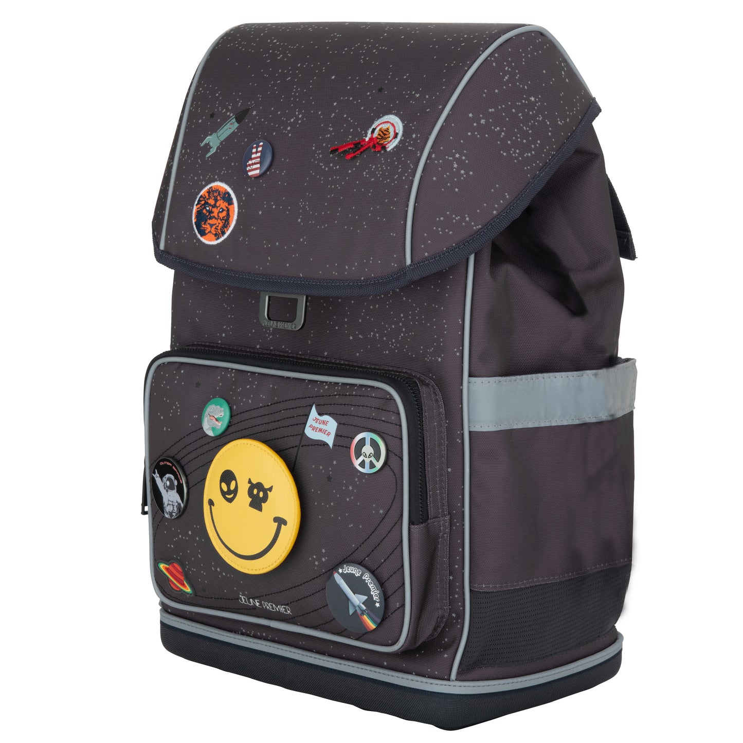 Discover the Jeune Premier Ergomaxx, the most ergonomic backpack in the world for boys aged 6 to 10. The Space Invaders print is ideal for boys fascinated by space.