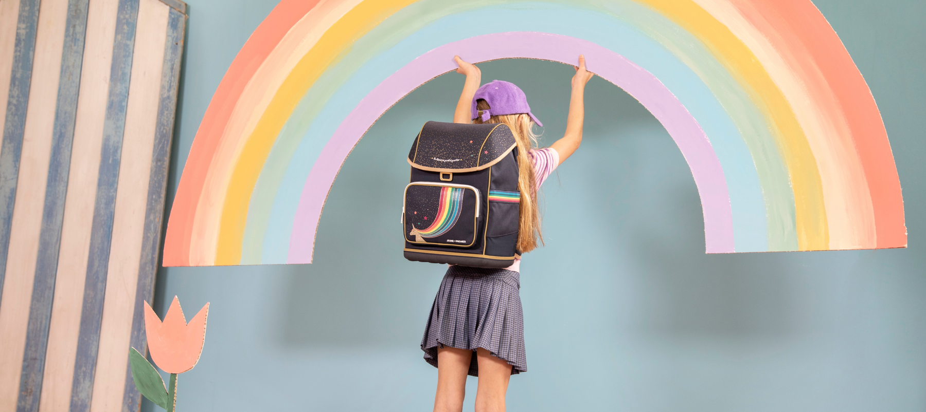 Jeune Premier Ergomaxx Rucksack Unicorn Gold