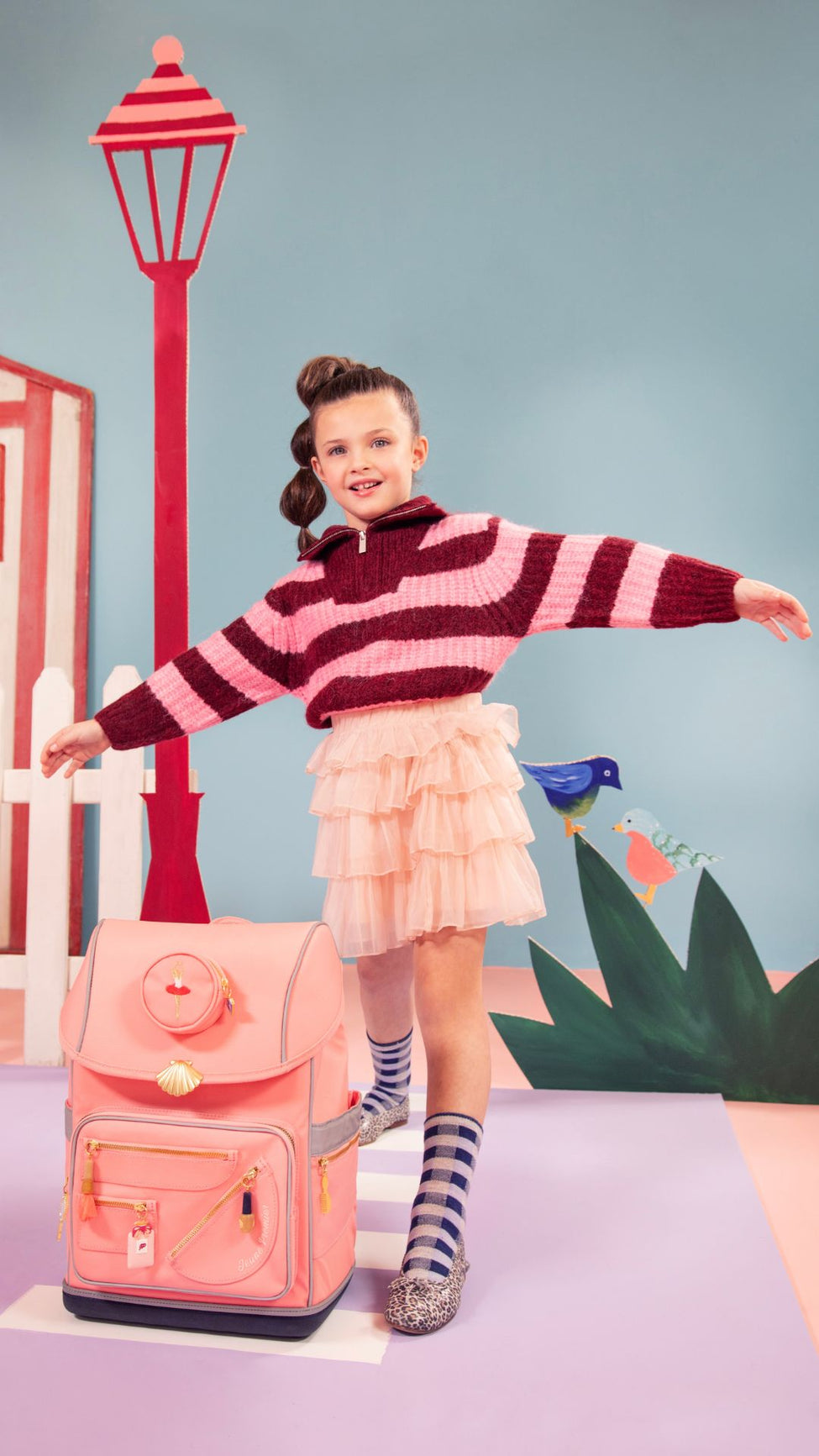 Jeune Premier Ergomaxx Rucksack Jewellery Box Pink