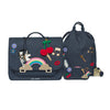 Jeune Premier Midi Set Lady Gadget Blue – complete school set with It Bag Midi, City Bag and Pencil Box