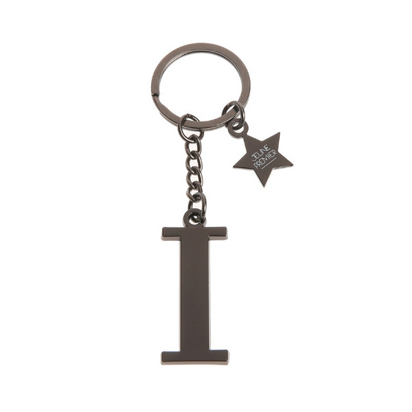 Keychain Letter Black - I