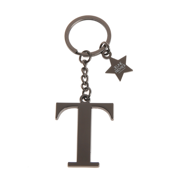 Keychain Letter Black - T