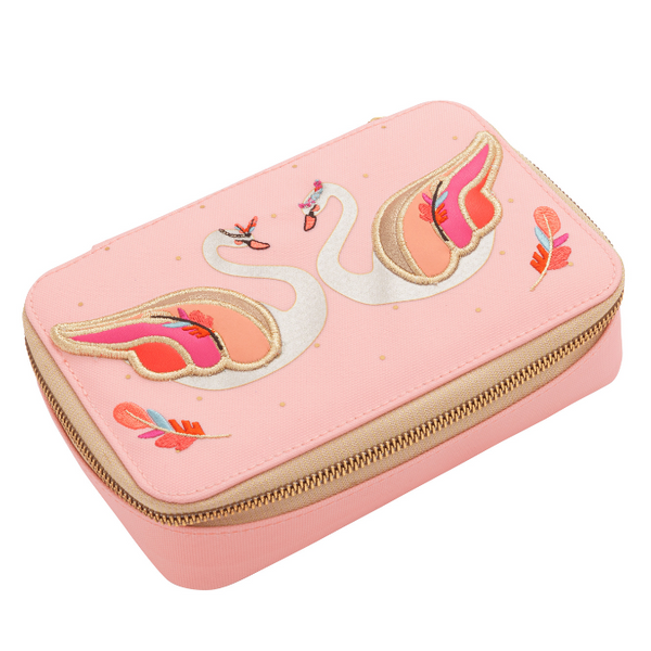 Pencil Box Filled - Pearly Swans