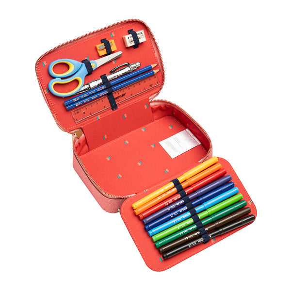 Pencil Box Filled - Tutu Tiger (Pink mélange)