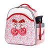 Jeune Premier Backpack Ralphie Berry Cute – ergonomic toddler backpack for girls aged 2–5, pink berry print, made from recycled materials