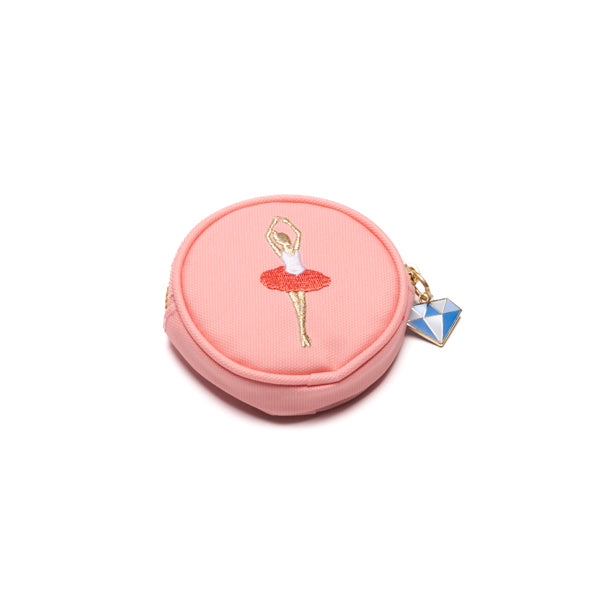 Velcro Pouch - Jewellery Box Pink