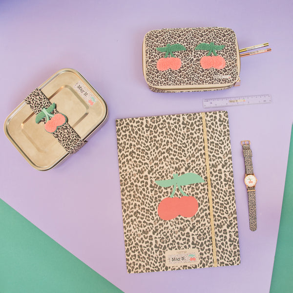 Etiketten Paket - Leopard Cherry