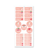 Name Label Set - Lady Gadget Pink