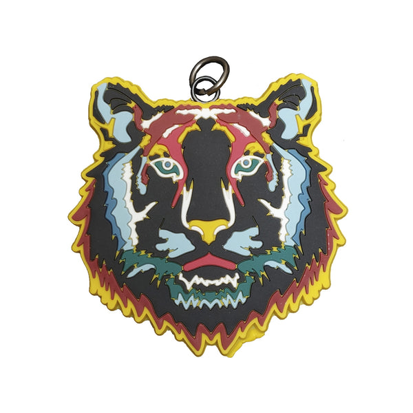 Schlüsselanhänger Charm - Tiger Navy