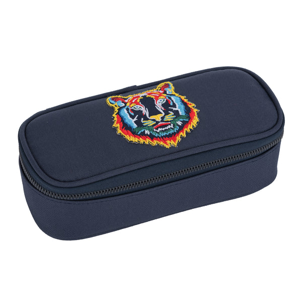 Pencil Box - Tiger Navy